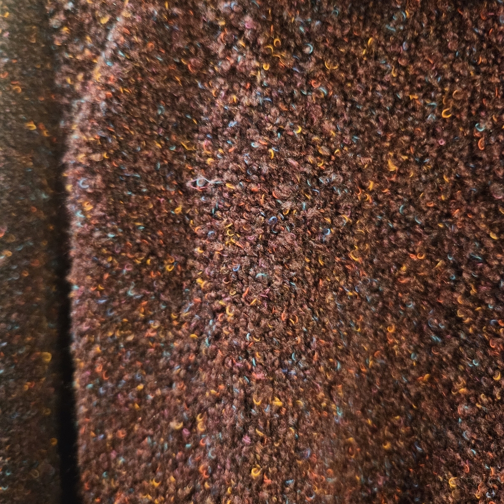 Notations Maroon Textured Cardigan - Picture 3 of 4